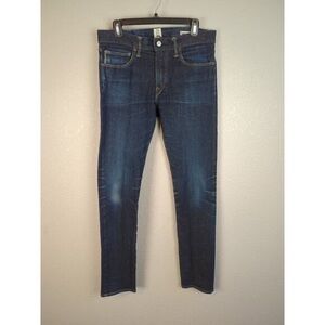 Hiroshi KATO Mens Raw Selvedge Denim Jeans The Needle Skinny 4 Way Size 32 x 32